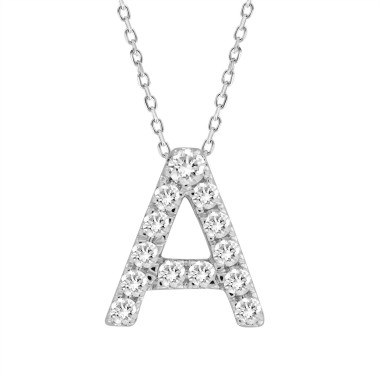 18K WHITE GOLD 1/10CT ROUND DIAMOND LADIES PENDANT WITH CHAIN 