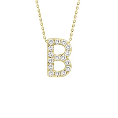 18K YELLOW GOLD 1/10CT ROUND DIAMOND LADIES PENDANT WITH CHAIN 