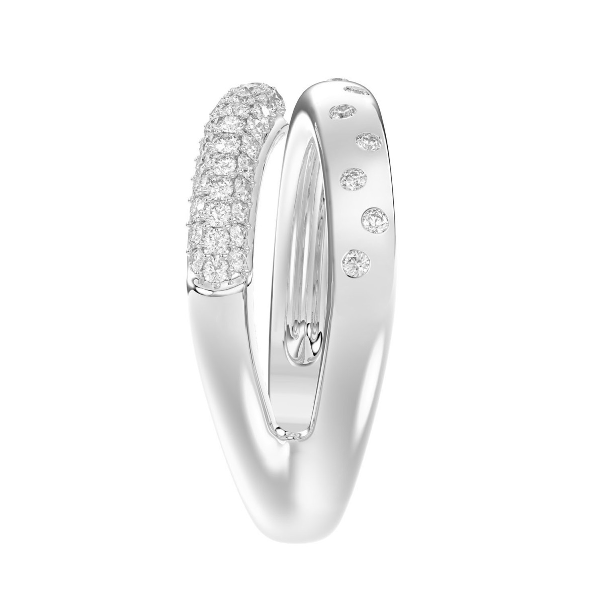 18K WHITE GOLD 1/3CT ROUND DIAMOND LADIES RING 